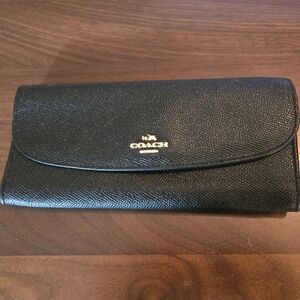 Coach Black Wallet
